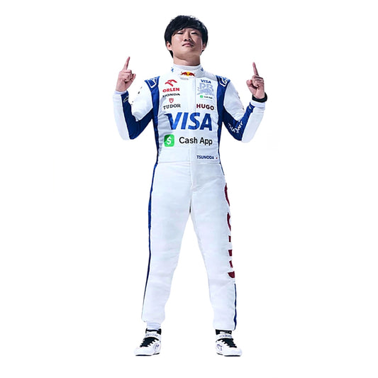 2024 Yuki Tsunoda F1 Race Suit Replica Visa Cash App
