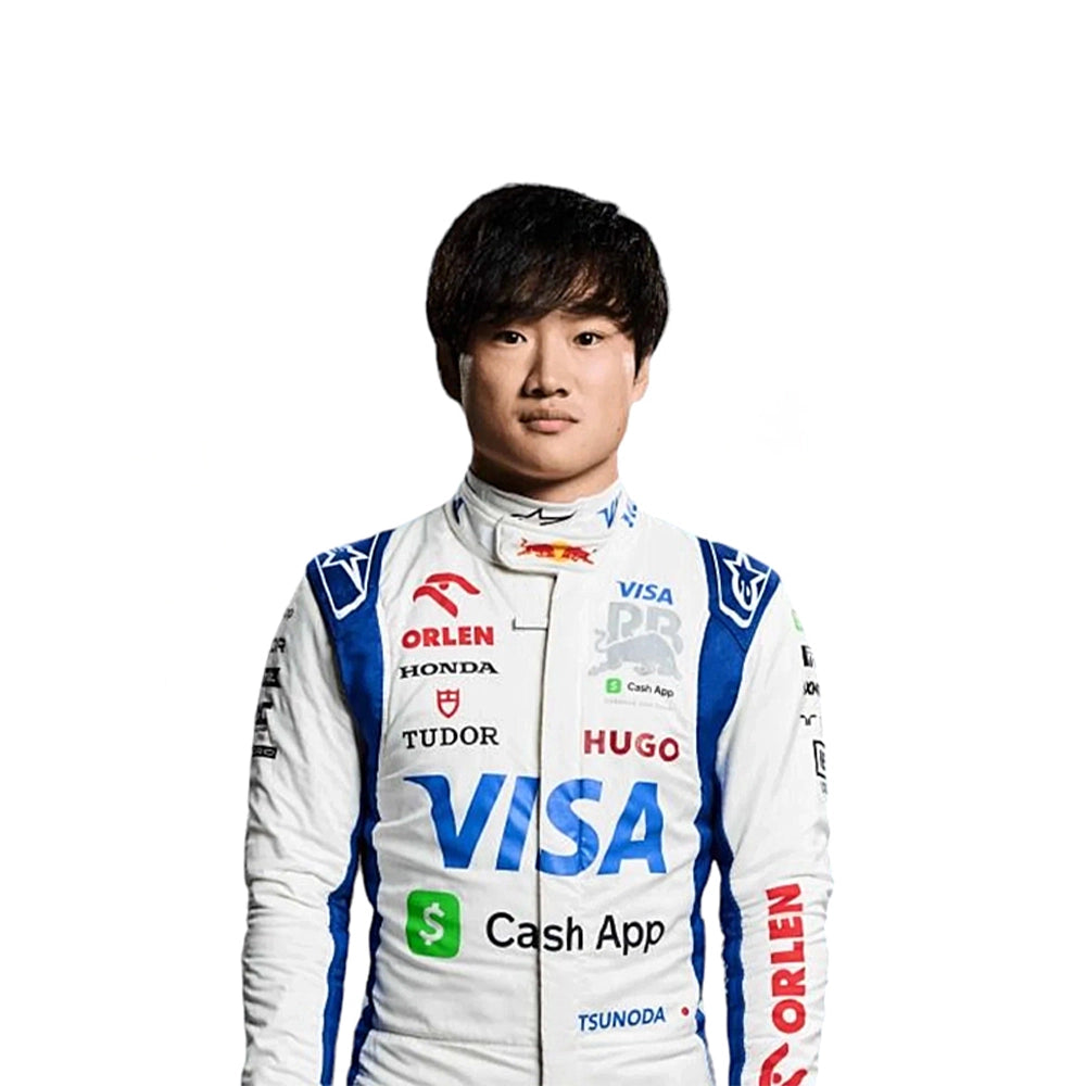 2024 Yuki Tsunoda F1 Race Suit Replica Visa Cash App