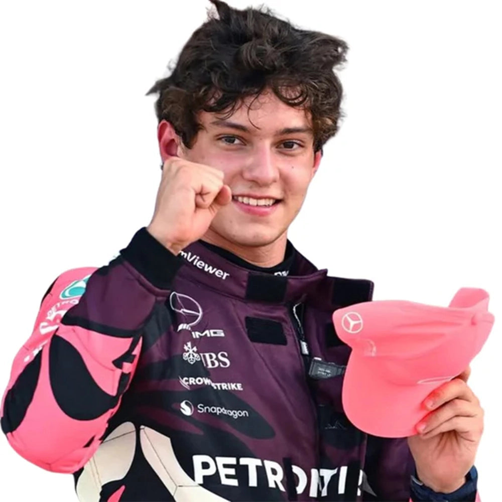 2025 Andrea Kimi Antonelli F1 Race Suit Replica – Mercedes-Inspired