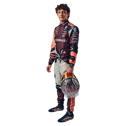 2025 Andrea Kimi Antonelli F1 Race Suit Replica – Mercedes-Inspired