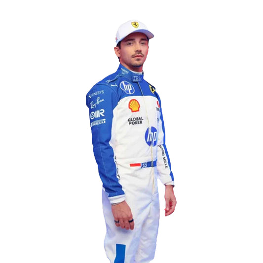 2025 Charles Leclerc MIAMI GP F1 Race Suit Replica