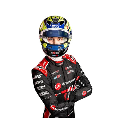 2025 Ollie Bearman F1 Race Suit Replica – Ferrari-Inspired