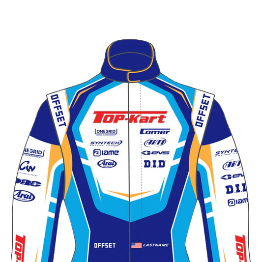 2025 Top Kart Go-Kart Race Suit Replica