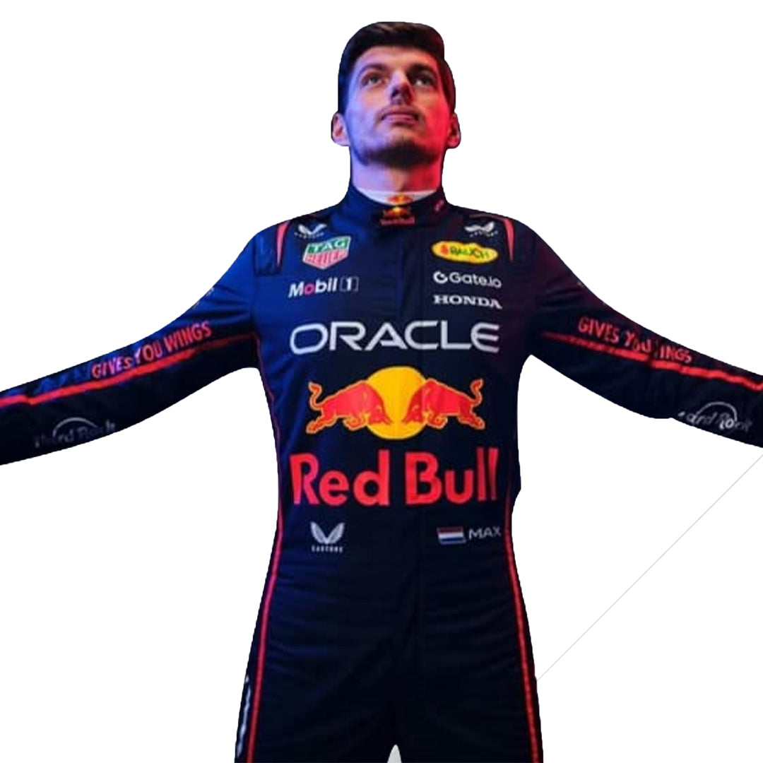 2025 Max Verstappen Red Bull F1 Rennanzug