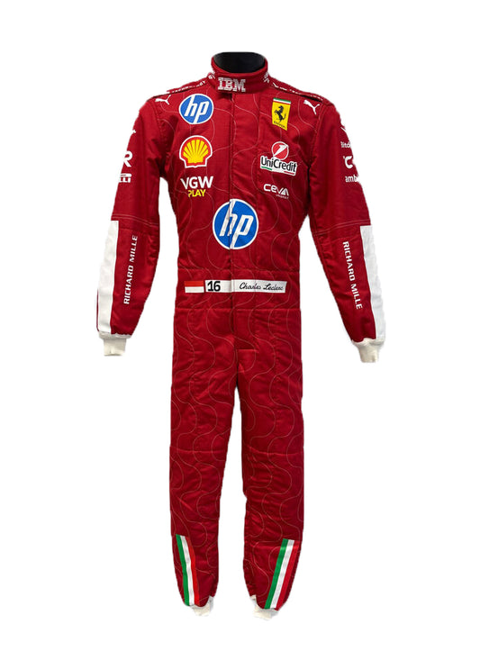 2026 Charles Leclerc Ferrari F1 Race Suit