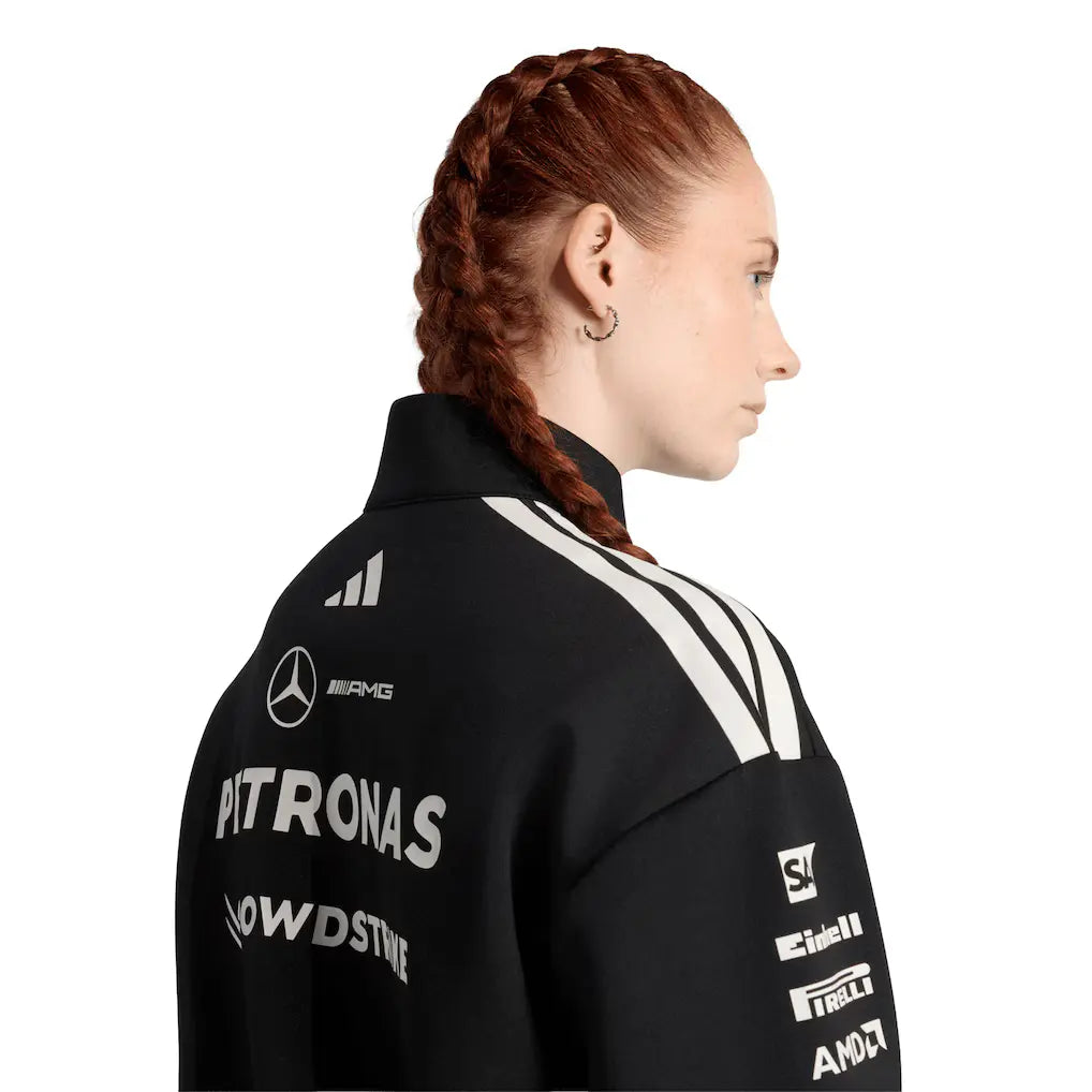 Mercedes F1 Women Half Zip Sweatshirt – AMG Petronas Teamwear