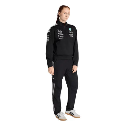 Mercedes F1 Women Half Zip Sweatshirt – AMG Petronas Teamwear