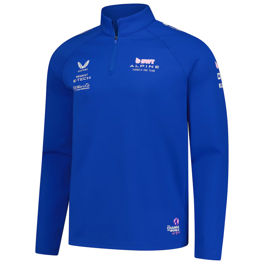 Alpine F1 Team 2025 1/4 Zip Midlayer | BWT Alpine Formula 1