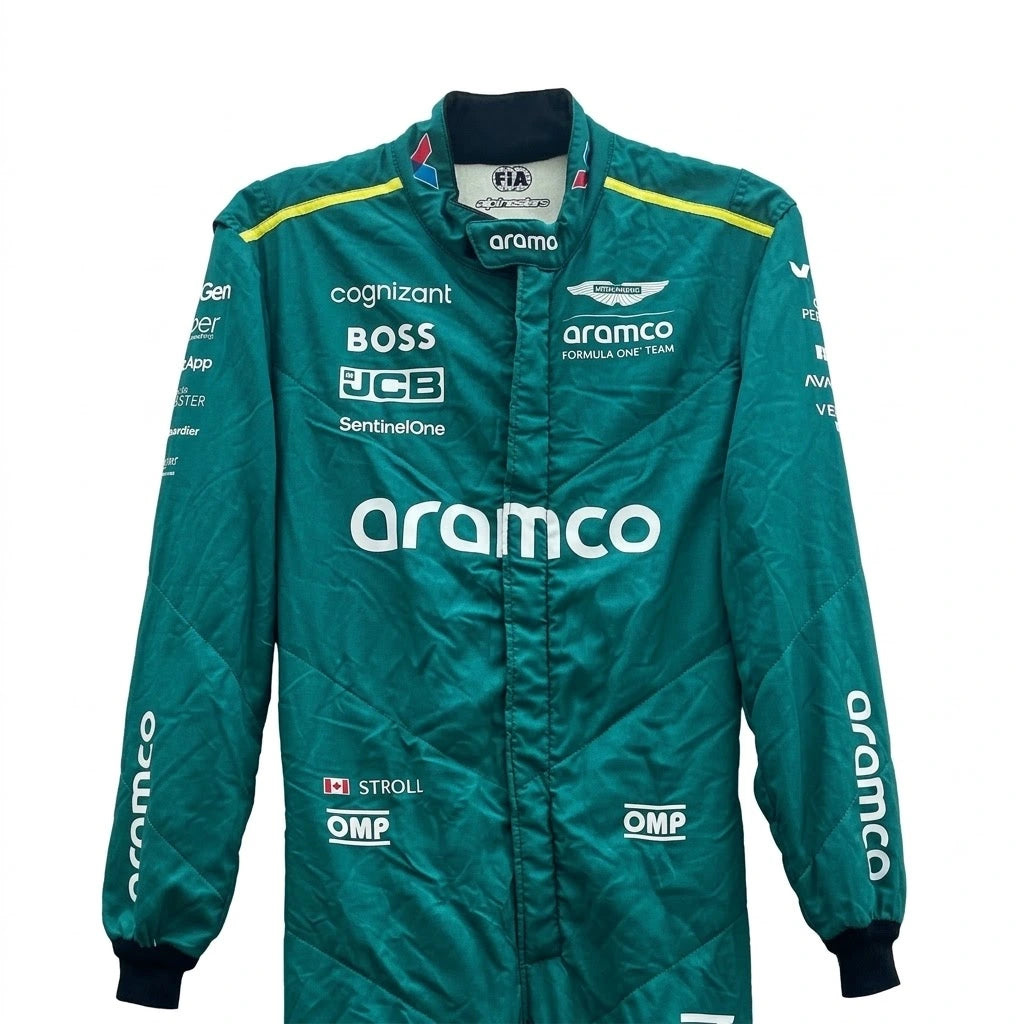 2024 Lance Stroll Aston Martin F1 Race Suit