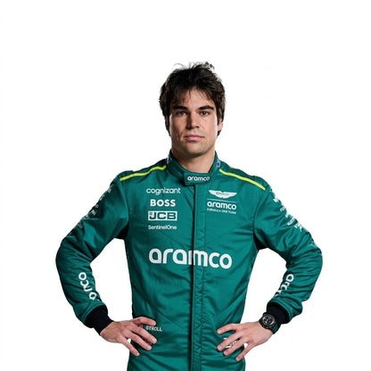 2024 Lance Stroll Aston Martin F1 Race Suit
