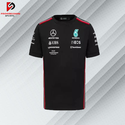 AMG F1 Mercedes 2025 Go Kart Racing Suit with Gloves & Balaclava – Progression Race Wears