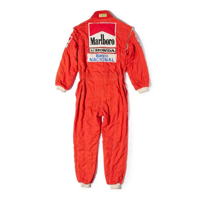 Celebrate Ayrton Senna’s legendary McLaren era with this premium McLaren F1 Race Suit tribute replica.