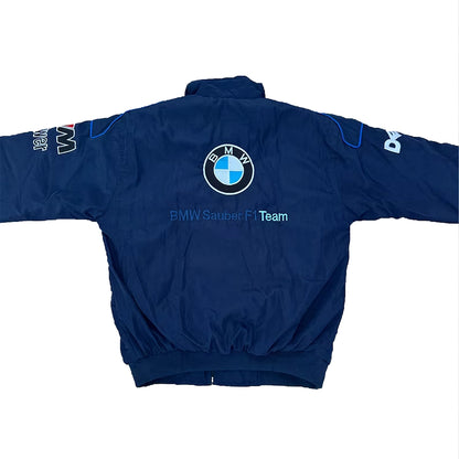 Vintage BMW Sauber F1 Racing Jacke – Retro Formel 1