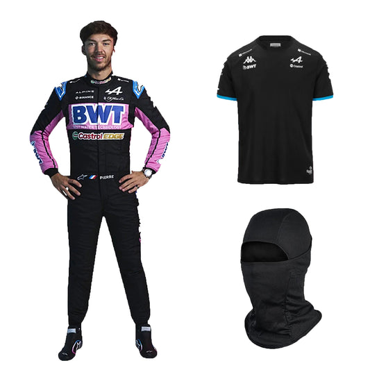 BWT F1 Go Kart Racing Suit with T-Shirt & Balaclava