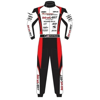 Stand out on and off the track with the Birel Art Richard Mille Kart Race Suit, Shoes & Gloves.
