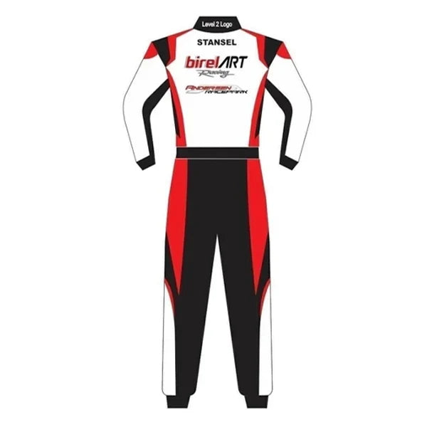 Stand out on and off the track with the Birel Art Richard Mille Kart Race Suit, Shoes & Gloves.