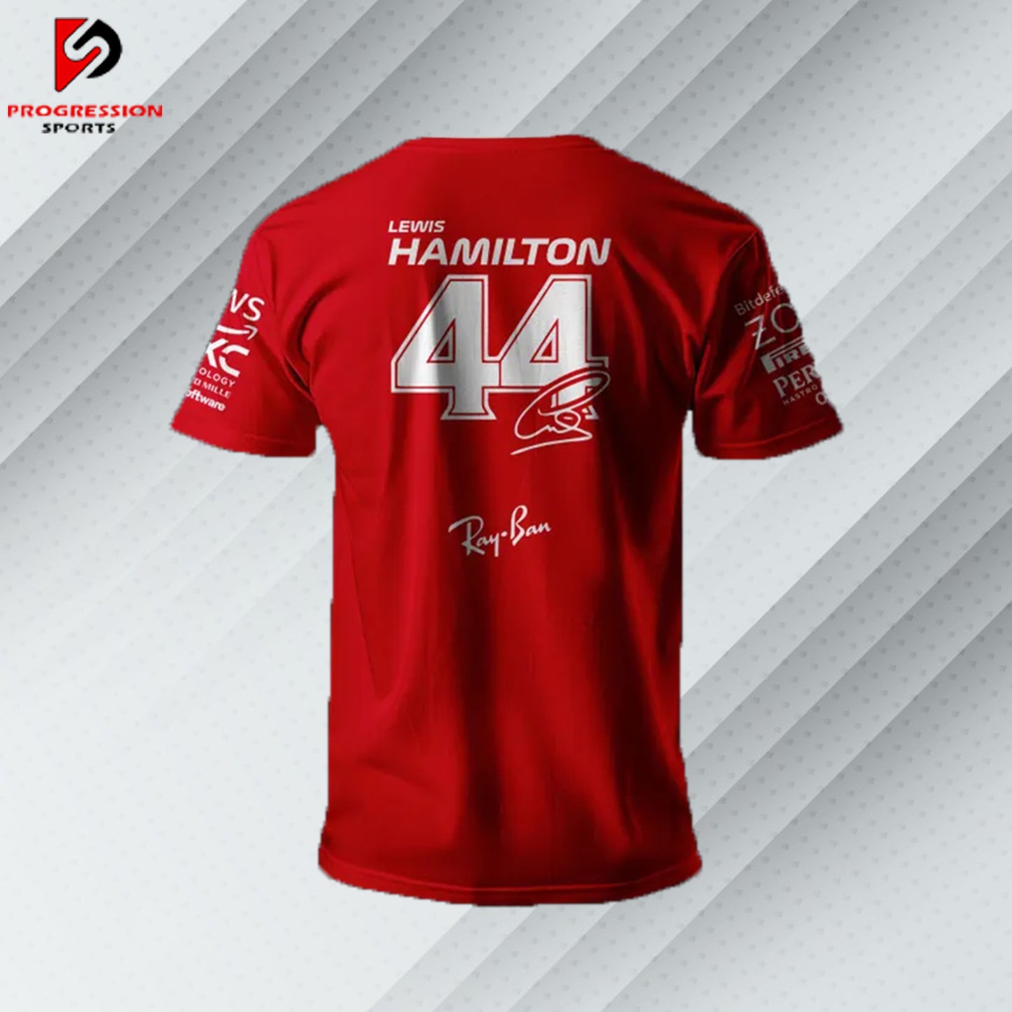 2025 Lewis Hamilton F1 Race Suit, Shirt & Balaclava