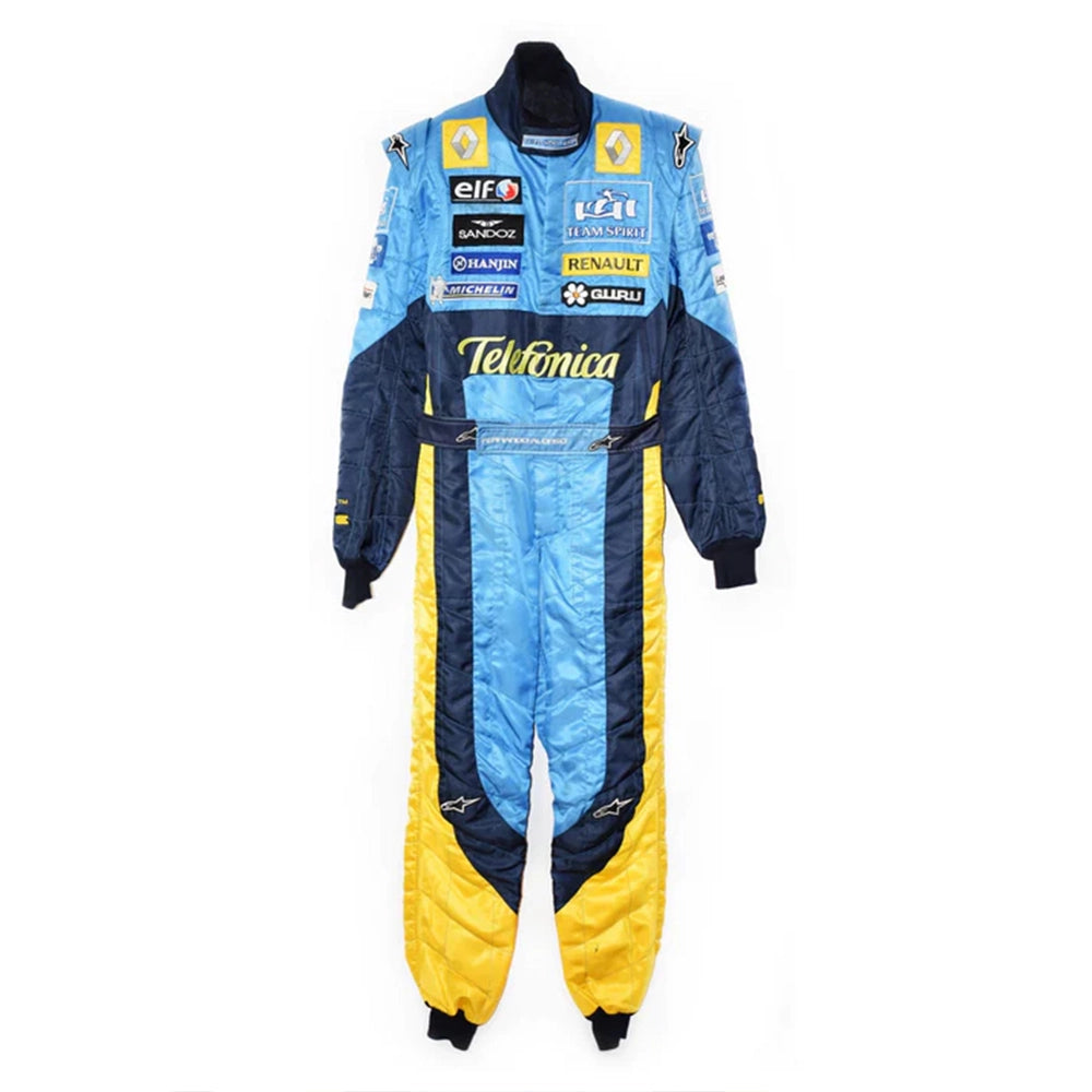 Celebrate Fernando Alonso’s breakthrough championship season with the 2005 Renault F1 Race Suit