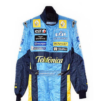 Celebrate Fernando Alonso’s breakthrough championship season with the 2005 Renault F1 Race Suit