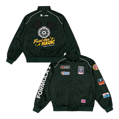 Formula 1 X Disney Fuel Racing Jacket Green Unisex