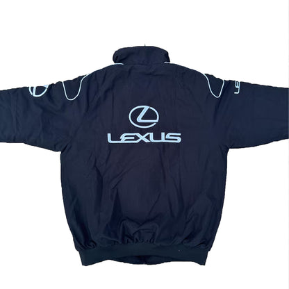 Toyota Lexus Racing Jacket Bomber Jacket by Progression Race Wear – premium motorsport-inspired outerwear with embroidered details.