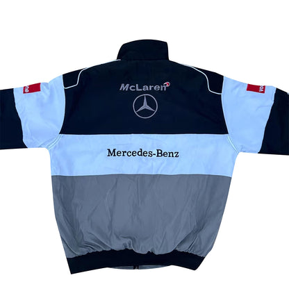 Vintage Mercedes Vodafone F1 Racing Jacket – Retro Formula 1