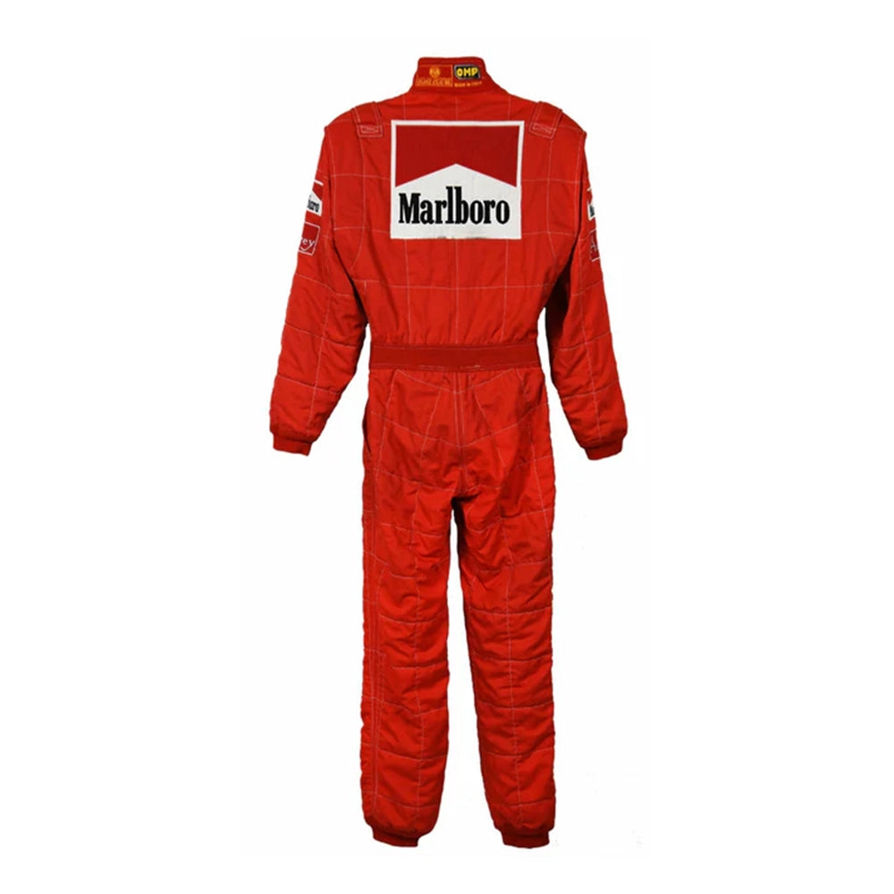 Celebrate one of Formula 1's most memorable championship battles with the Michael Schumacher 1997 Ferrari F1 Racing Suit.