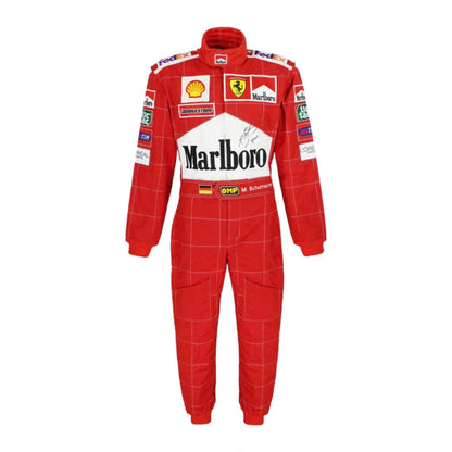 Celebrate one of the greatest Formula 1 seasons ever with the Michael Schumacher 2004 Ferrari F1 Racing Suit.