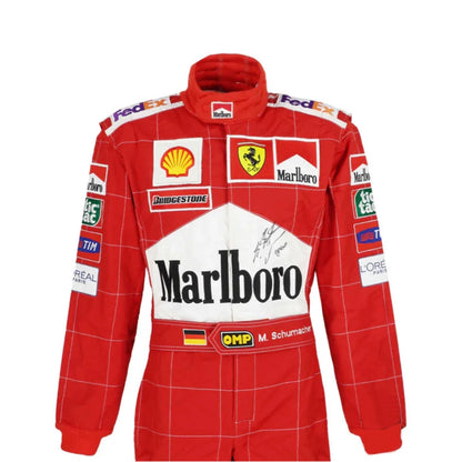 Celebrate one of the greatest Formula 1 seasons ever with the Michael Schumacher 2004 Ferrari F1 Racing Suit.