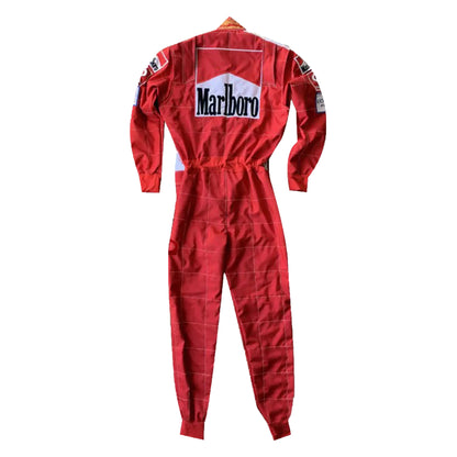 Michael Schumacher F1 Embroidered Race Suit – Mercedes Inspired