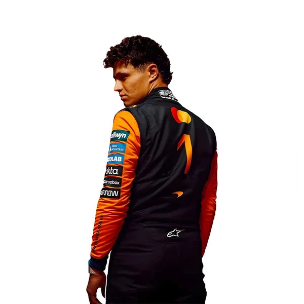 Lando Norris 2026 F1 Rennanzug mit Schuhen und Handschuhen Set