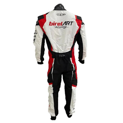 Race in professional style with the PSL Birel ART Go Kart Race Suit, Shoes & Gloves Replica.