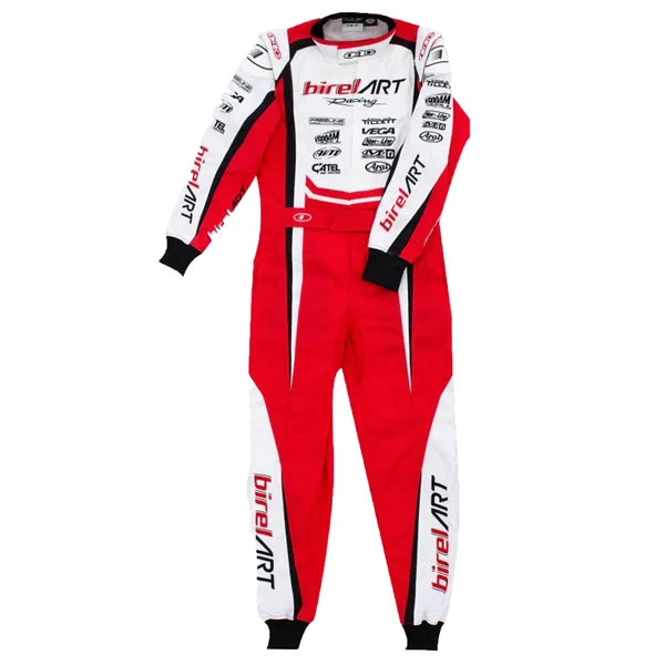 Step into professional karting style with the 2020 Birel ART Go-Kart Race Suit, Shoes & Gloves Replica.