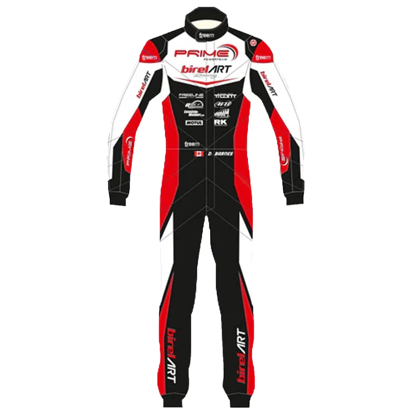 Prime Birel ART Go-Kart-Rennanzug
