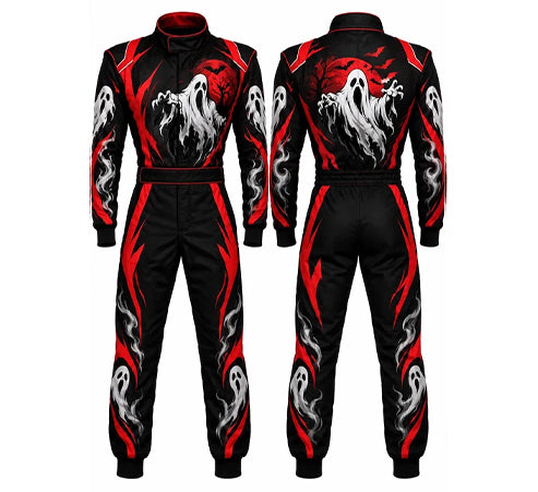 2026 Custom Halloween Race Suit Ghost Edition