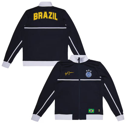 Ayrton Senna Brazil Track Jacket | Formula 1 Legend Apparel