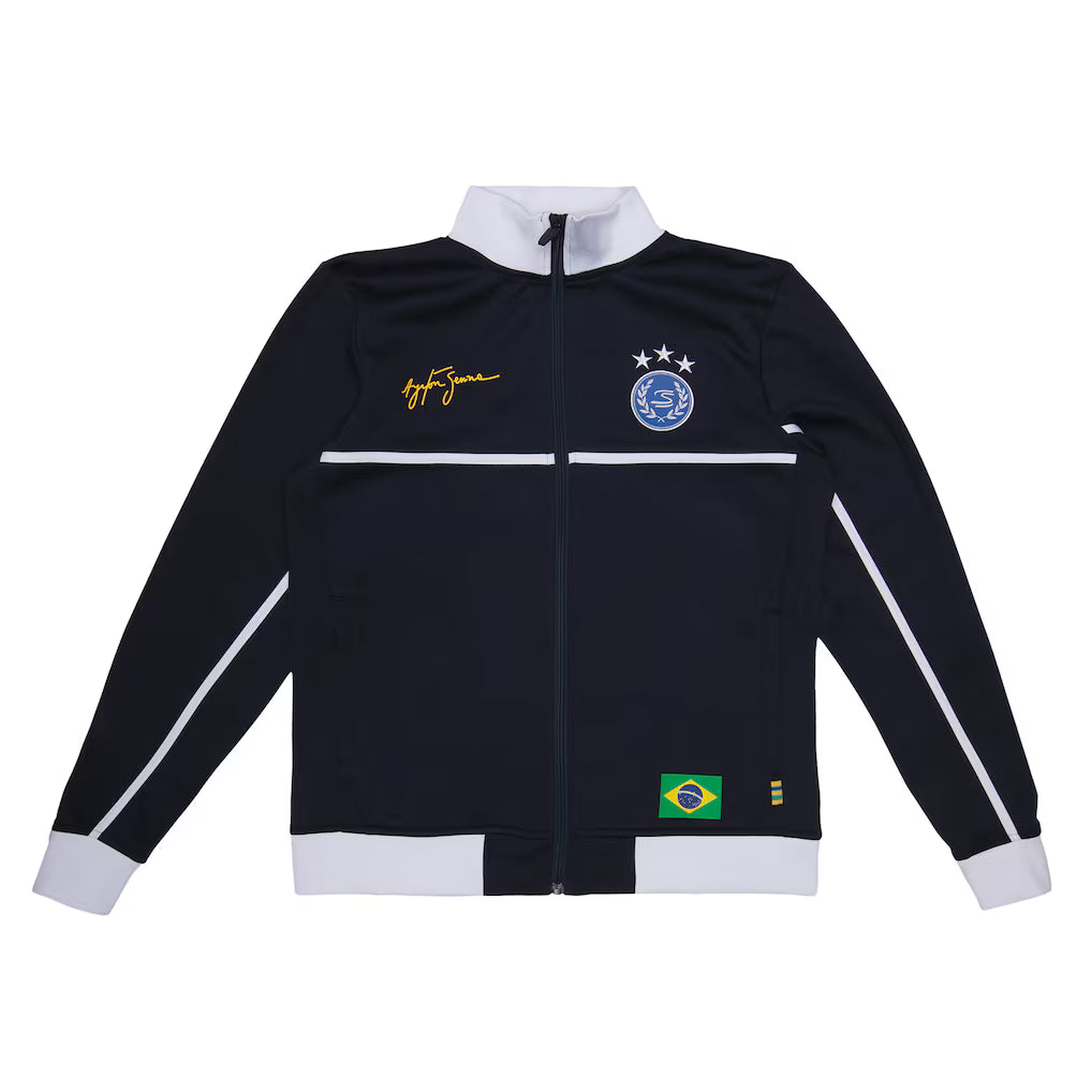 Ayrton Senna Brazil Track Jacket | Formula 1 Legend Apparel