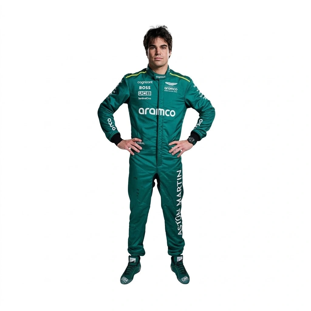 2024 Lance Stroll Aston Martin F1 Race Suit