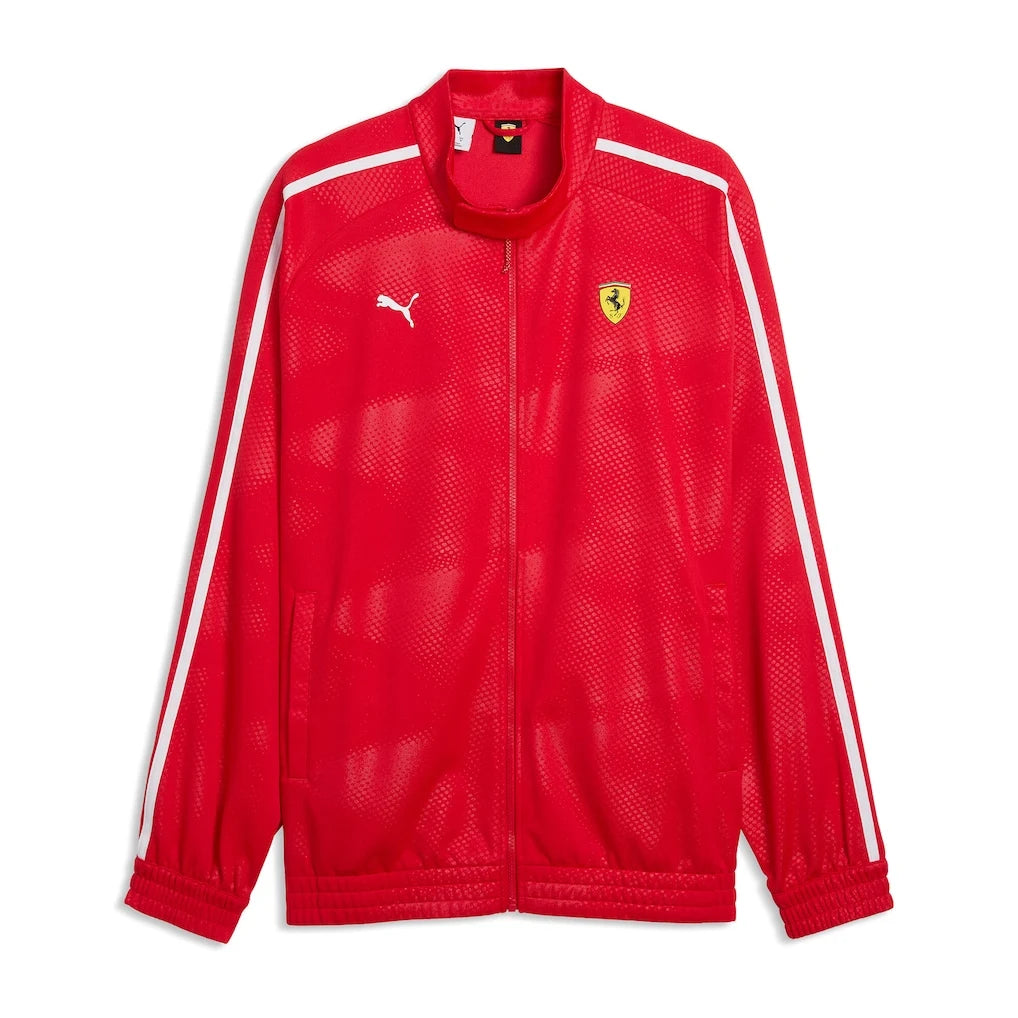 Ferrari T7 Oversized Track Jacket by Puma Red
