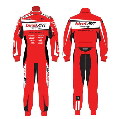 Upgrade your racing style with the Birel ART Kart Race Suit Replica Professional Kart Racing Suit, Shoes & Gloves.