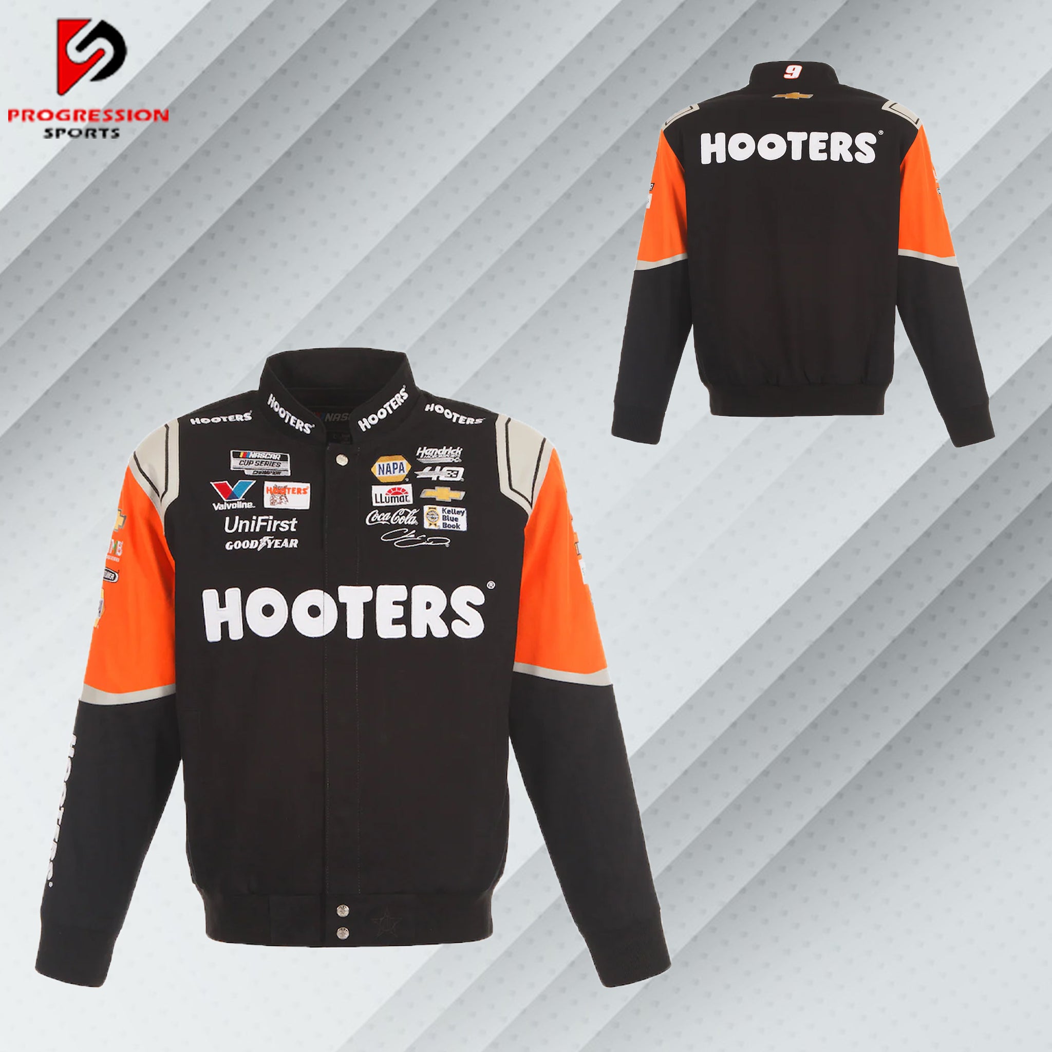 2024 Chase Elliott NASCAR Hooters Uniform Jacket Replica