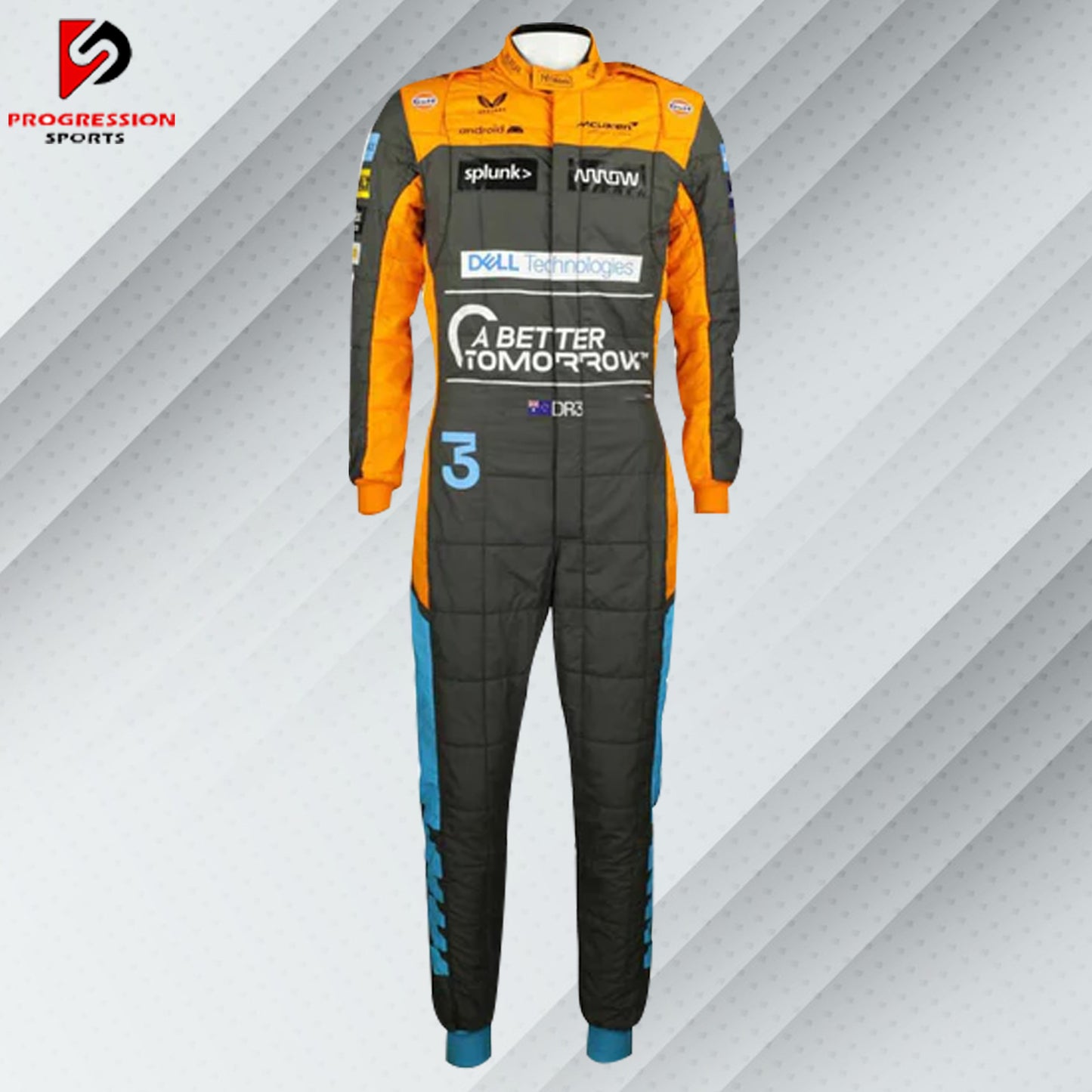2023 New Oscar Piastri official Replica Race Suit Team McLaren F1