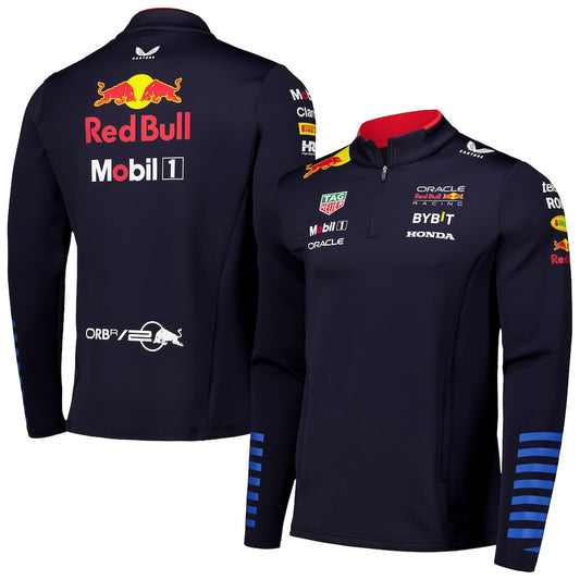Red Bull Racing 2024 Quarter Zip Jacket Oracle F1 Teamwear